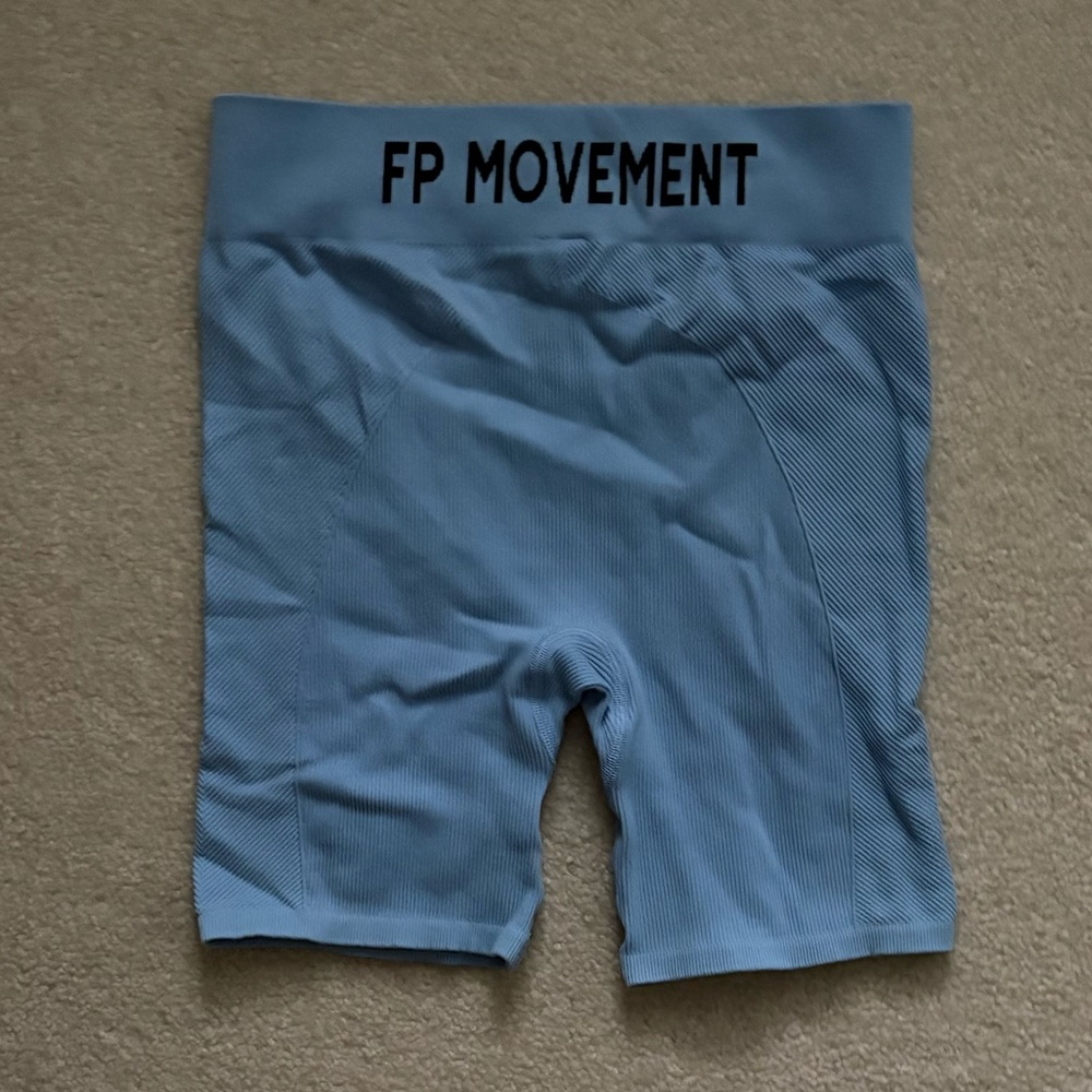 NWT Free People Women’s FP Movement Long Haul Logo Bike Shorts. Size M/L. - Picture 6 of 8